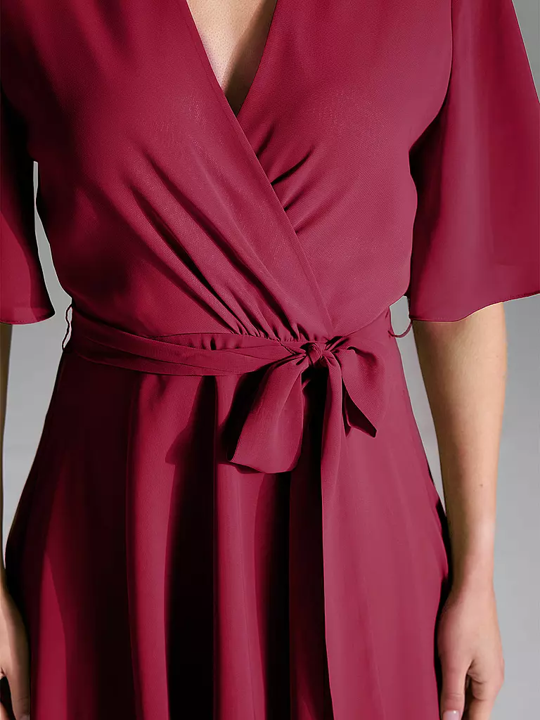 SWING | Vestido de noche | Rojo oscuro