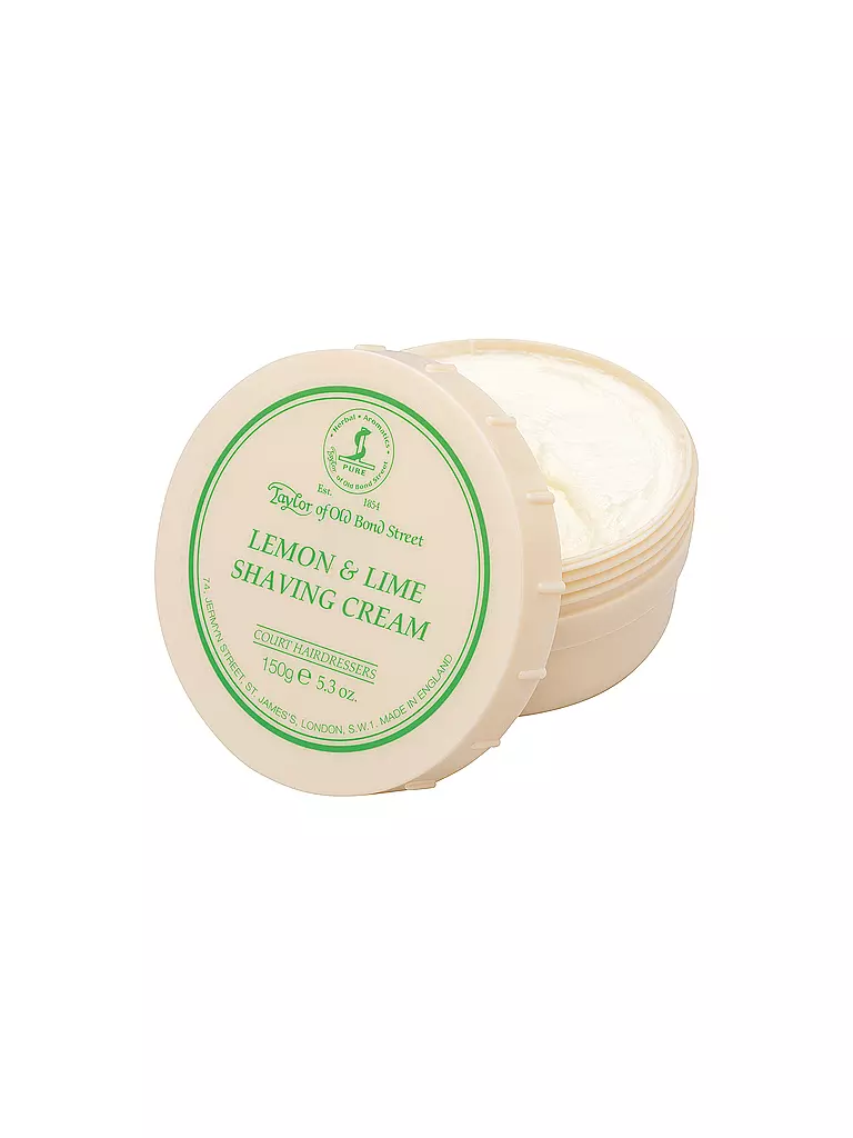 TAYLOR OF OLD BOND STREET | Tazón de crema de afeitar "Limón y Lima" 150g | Sin color
