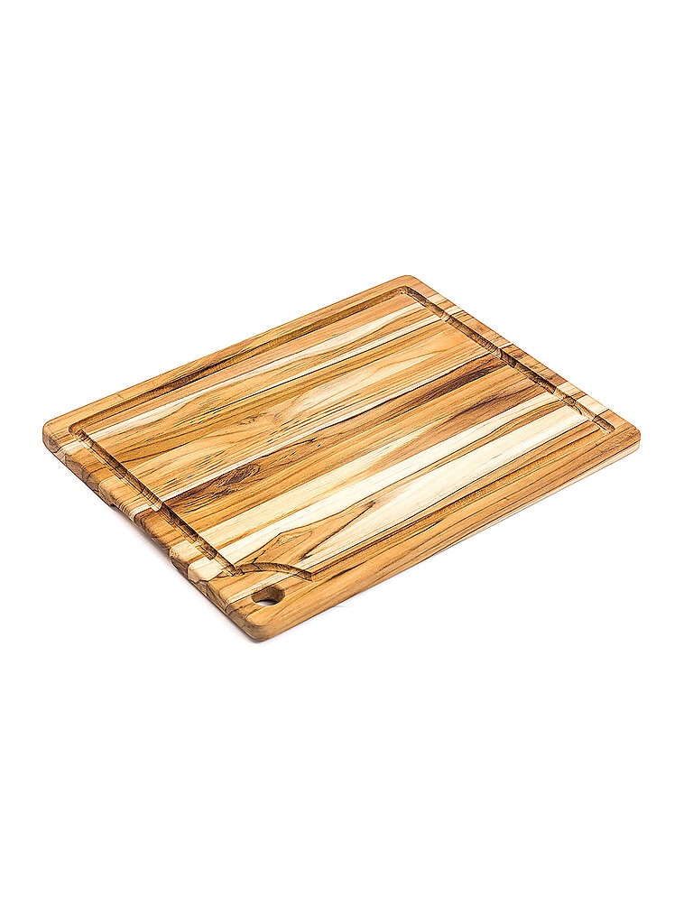 Tabla de cortar 41x30cm MARINE Madera de teca marrón