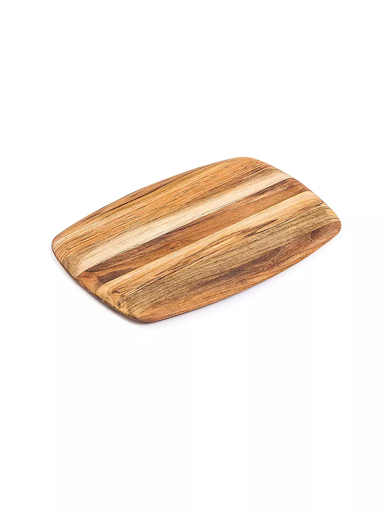 TEAKHAUS | Tabla de cortar ELEGANT 36x42cm madera de teca | Marrón