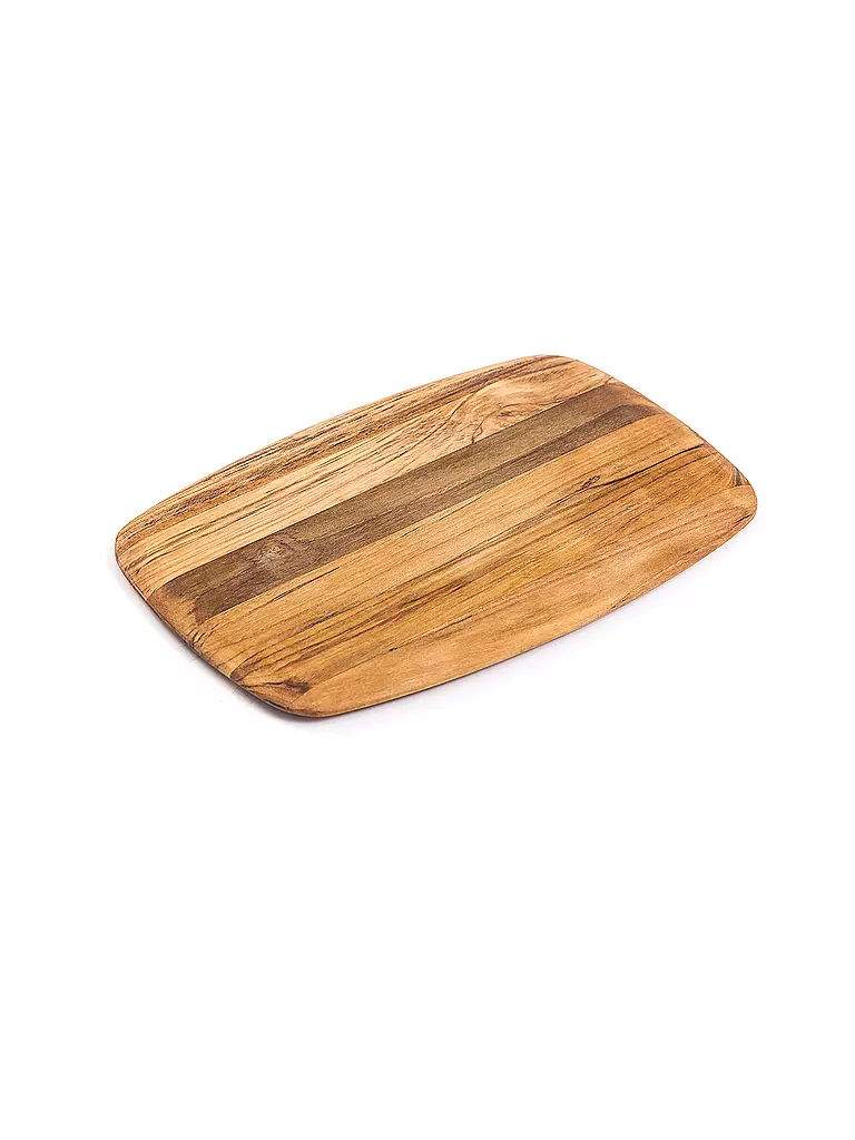 TEAKHAUS | Tabla de cortar ELEGANT de teca de 30,5x20 cm | Marrón