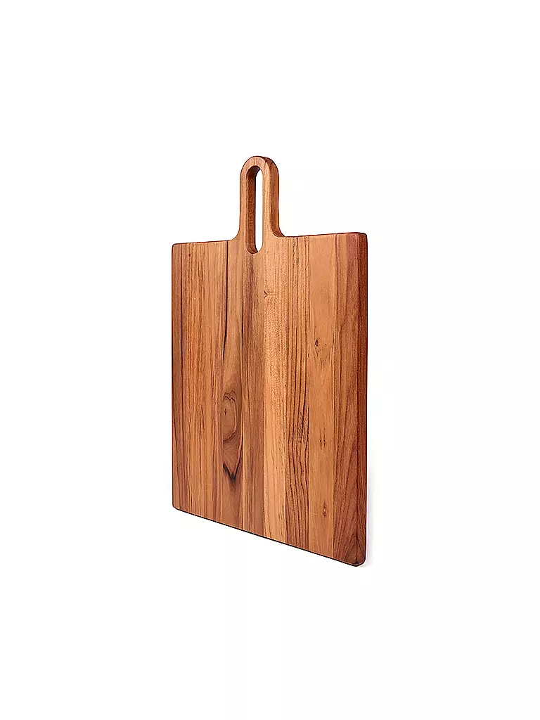 TEAKHAUS | Tabla de servir Bistro 47x36cm de madera de teca | braun