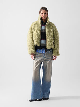 TELA | Chaqueta con aspecto de piel