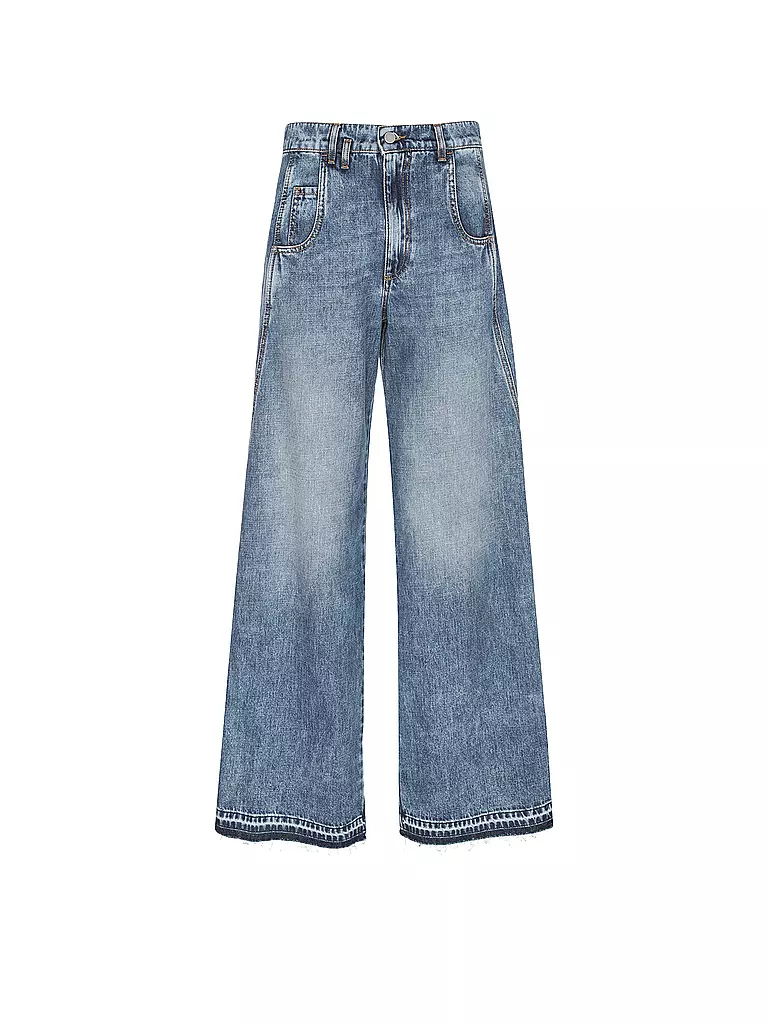 TELA | Jeans de pierna ancha TABACCO | Azul