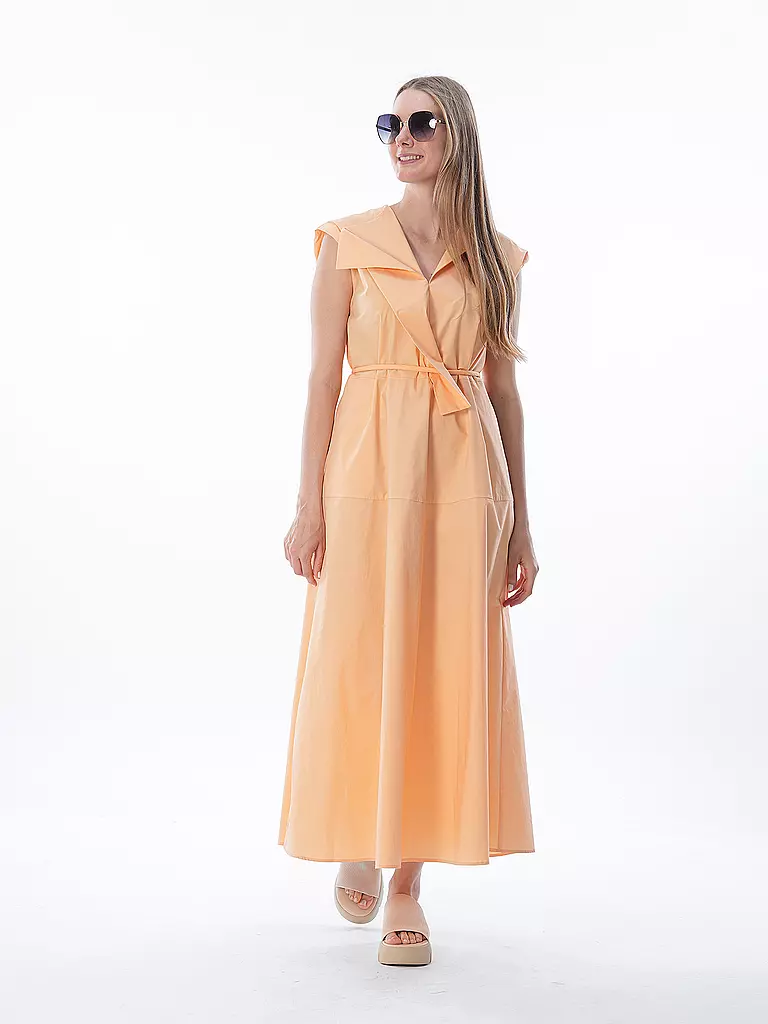TELA | Midikleid POST | Coral