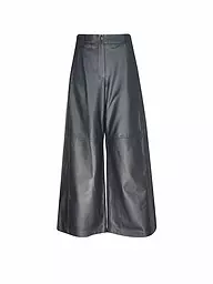TELA | Pantalones de cuero | Azul oscuro