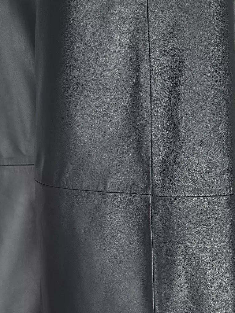 TELA | Pantalones de cuero | Azul oscuro