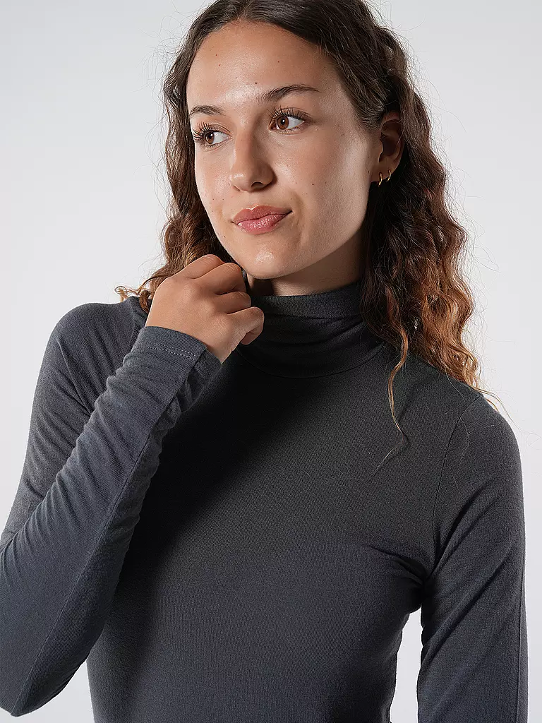 TELA | Rollkragenshirt MATHILDE | Gris