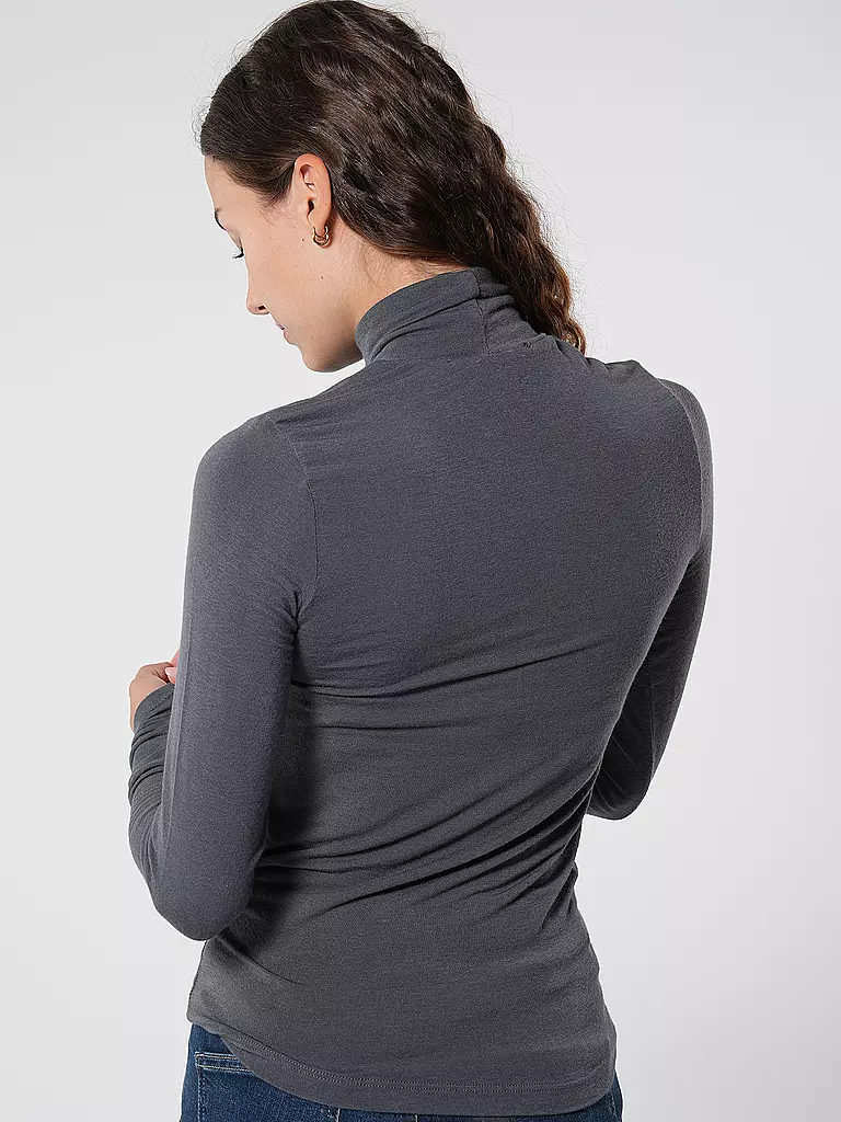 TELA | Rollkragenshirt MATHILDE | Gris