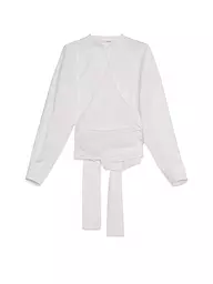 TELA | Wickelbluse PERLA | Blanco