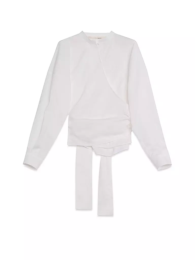 TELA | Wickelbluse PERLA | Blanco