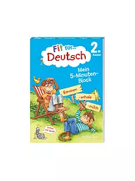 TESSLOFF VERLAG | Fit für Deutsch 2. Klasse - Mein 5-Minuten Block | Sin color