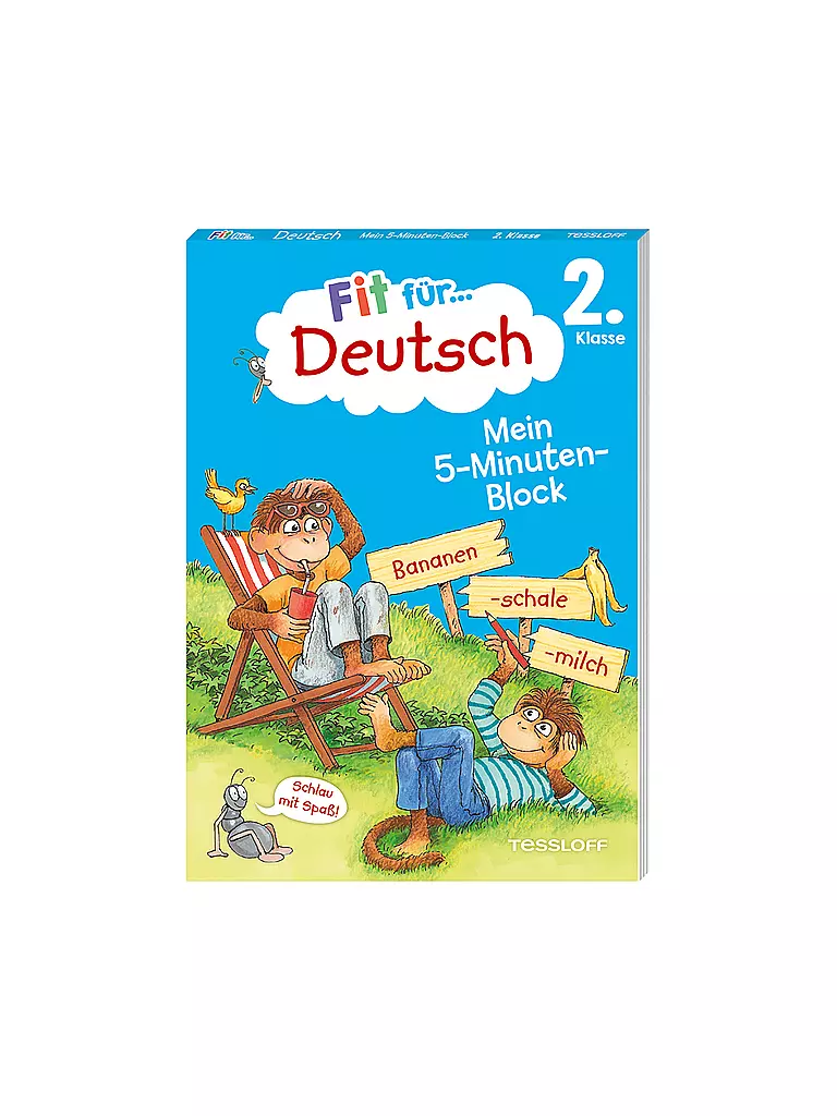 TESSLOFF VERLAG | Fit für Deutsch 2. Klasse - Mein 5-Minuten Block | Sin color