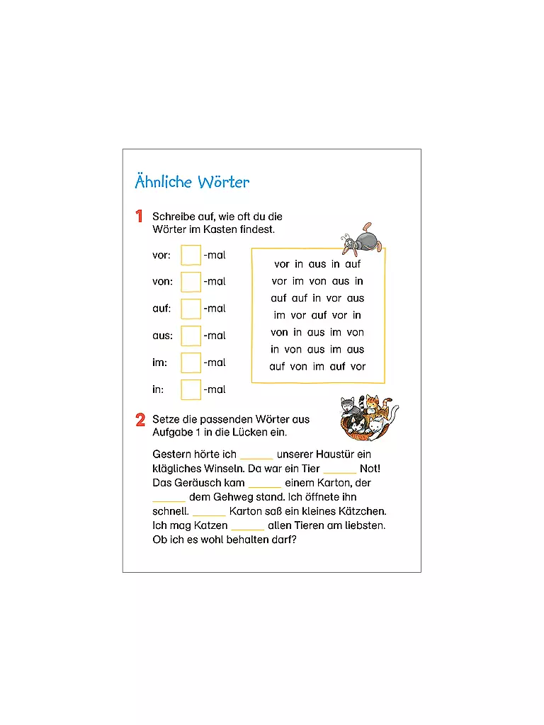 TESSLOFF VERLAG | Fit für Deutsch 2. Klasse - Mein 5-Minuten Block | Sin color