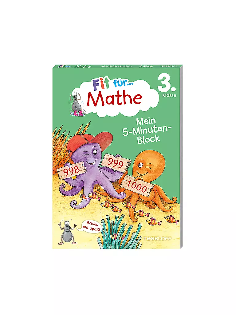 TESSLOFF VERLAG | Fit für Mathe 3. Klasse - Mein 5-Minuten Block | Sin color