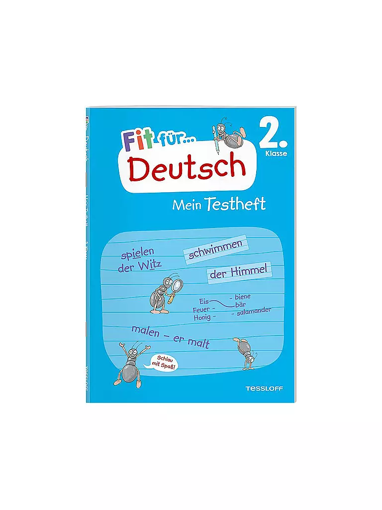 TESSLOFF VERLAG | Testheft - Fit für Deutsch 2. Klasse  | Sin color
