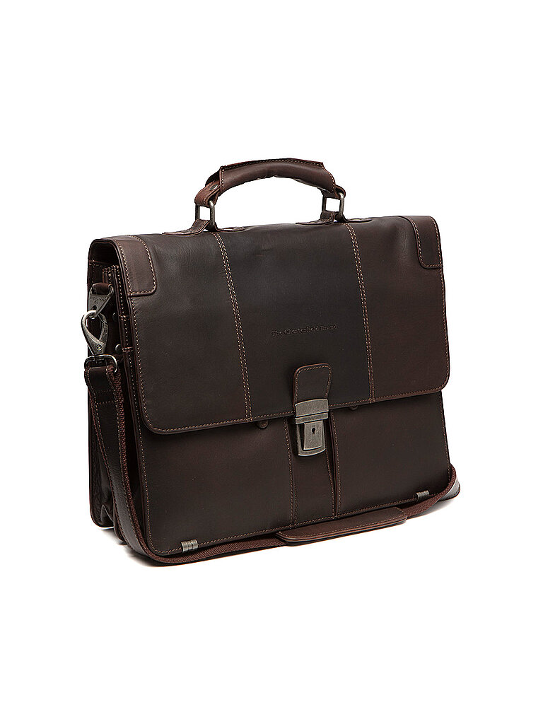 Bolso de cuero - Maletín STUTTGART 14 marrón