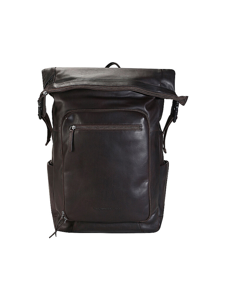 The Chesterfield Brand Mochila para portátil REMO de 16 pulgadas marrón