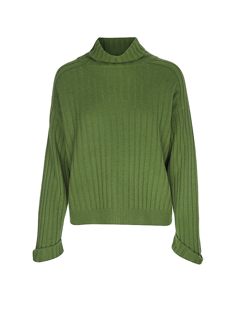 Jersey de cachemira oliva 36