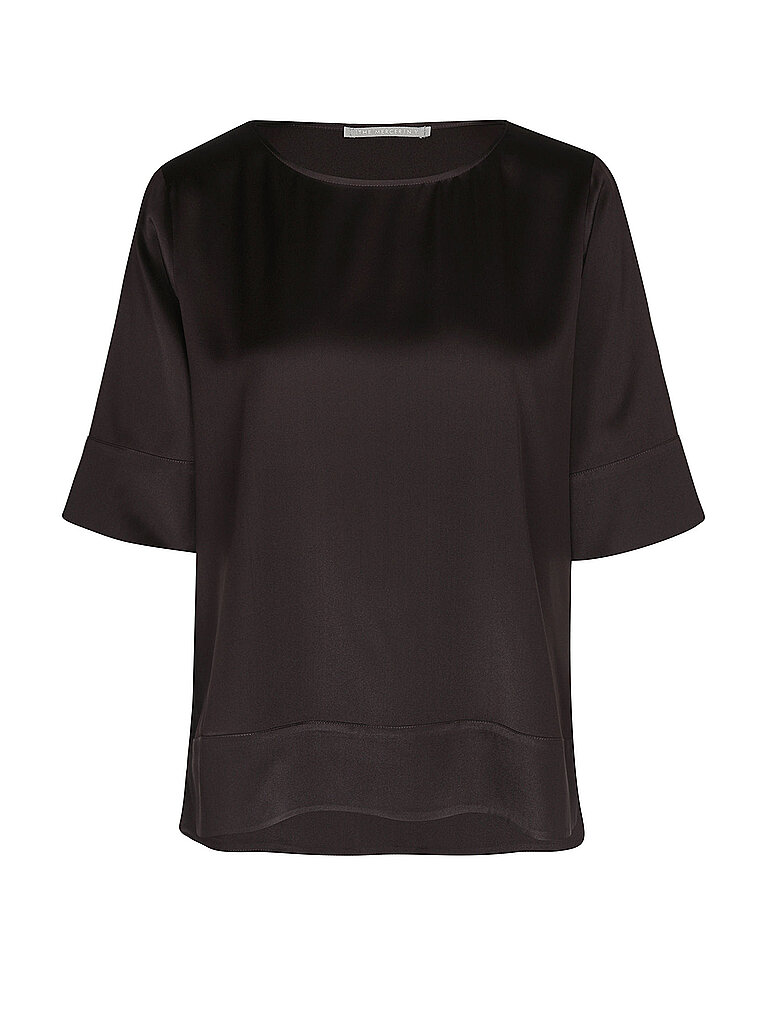 The Mercer N.y. Blusa de seda marrón