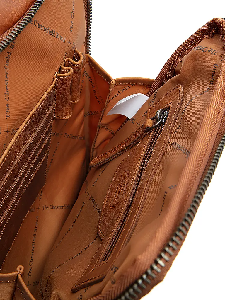 THE CHESTERFIELD BRAND | Bolso de cuero - Bandolera ALVA | Camel