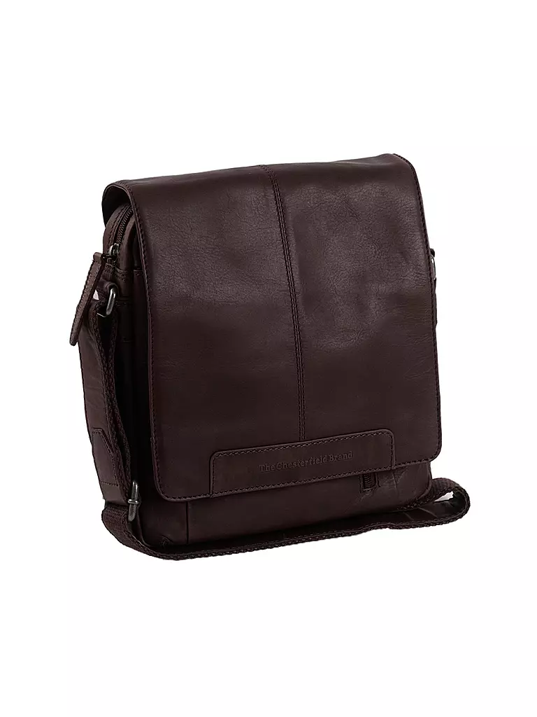 THE CHESTERFIELD BRAND | Bolso de cuero - Bandolera REMY | Marrón