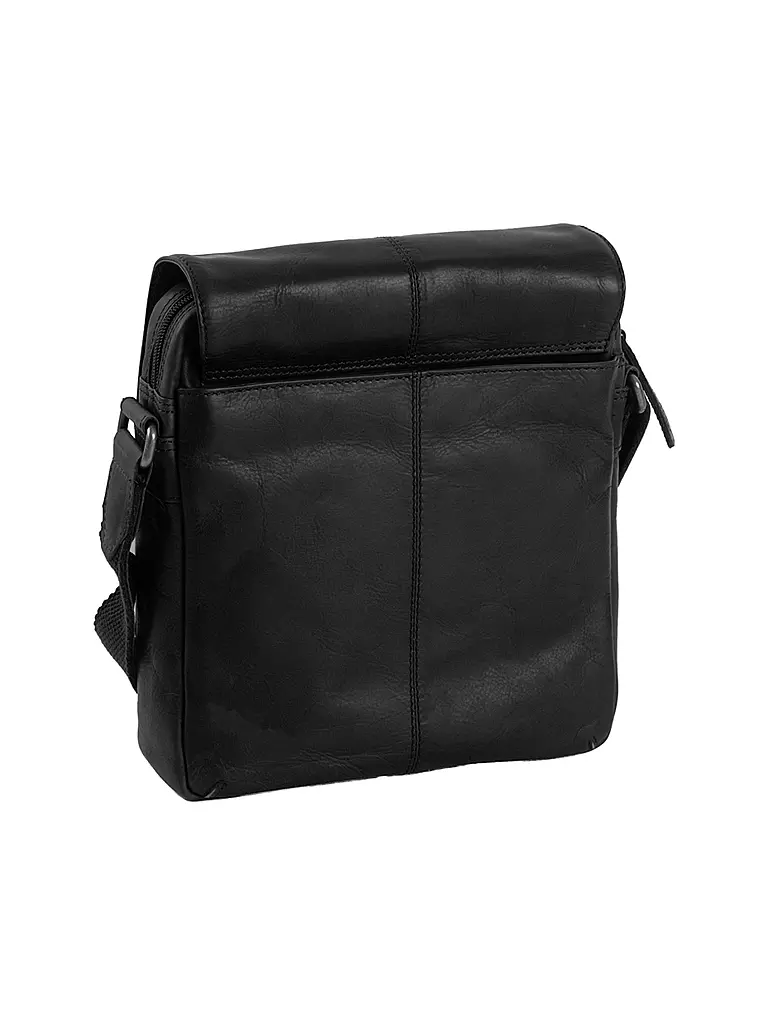 THE CHESTERFIELD BRAND | Bolso de cuero - Bandolera REMY | Negro