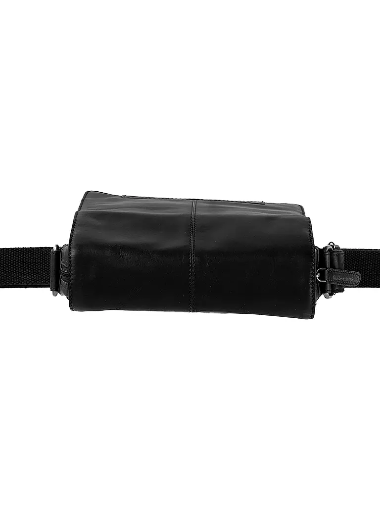 THE CHESTERFIELD BRAND | Bolso de cuero - Bandolera REMY | Negro