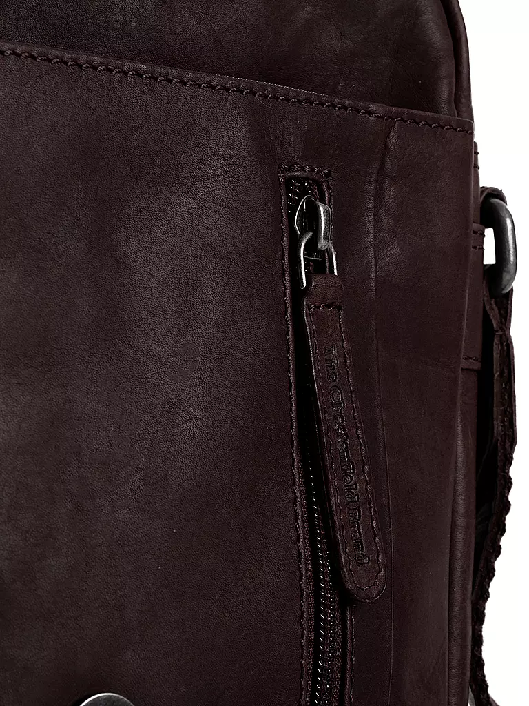 THE CHESTERFIELD BRAND | Bolso de cuero - Bandolera REMY | Marrón