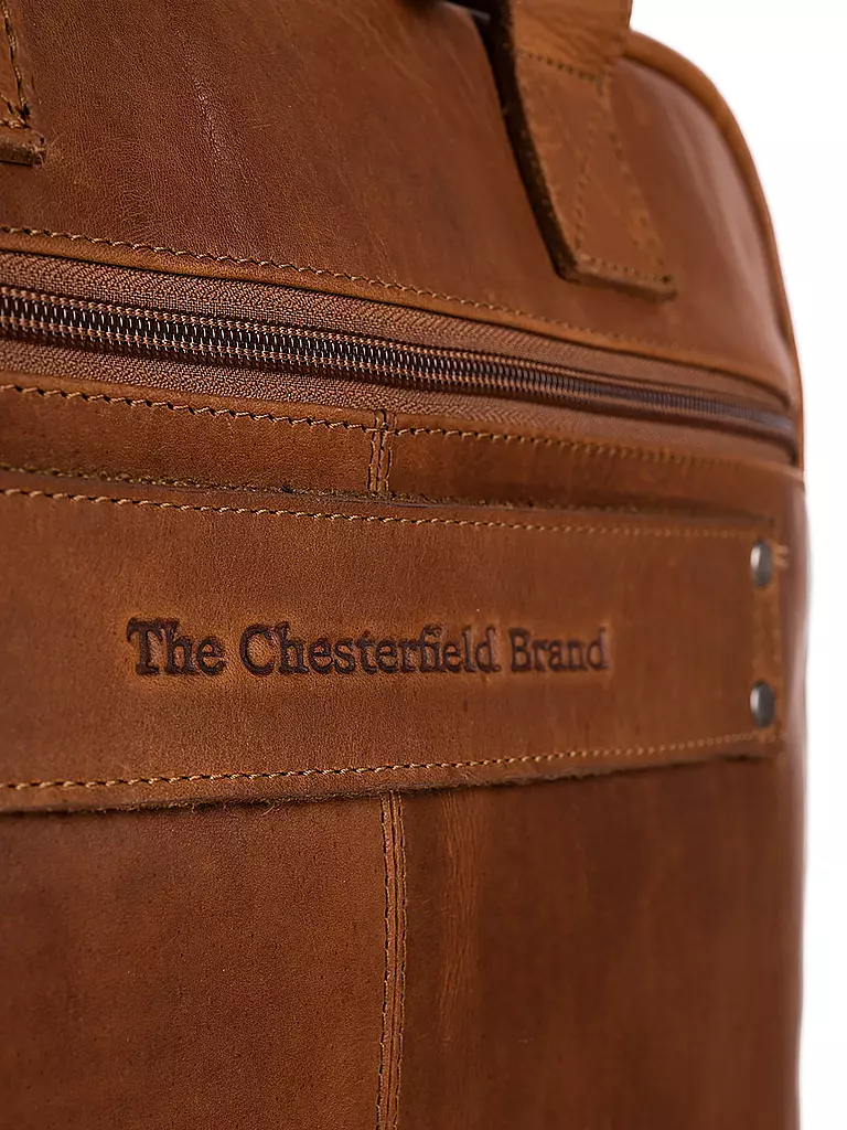 THE CHESTERFIELD BRAND | Bolso de cuero - Bolso para portátil CALVI | Camel
