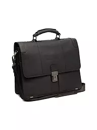 THE CHESTERFIELD BRAND | Bolso de cuero - Maletín STUTTGART 14" | Negro