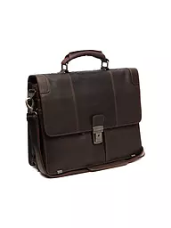 THE CHESTERFIELD BRAND | Bolso de cuero - Maletín STUTTGART 14" | Marrón