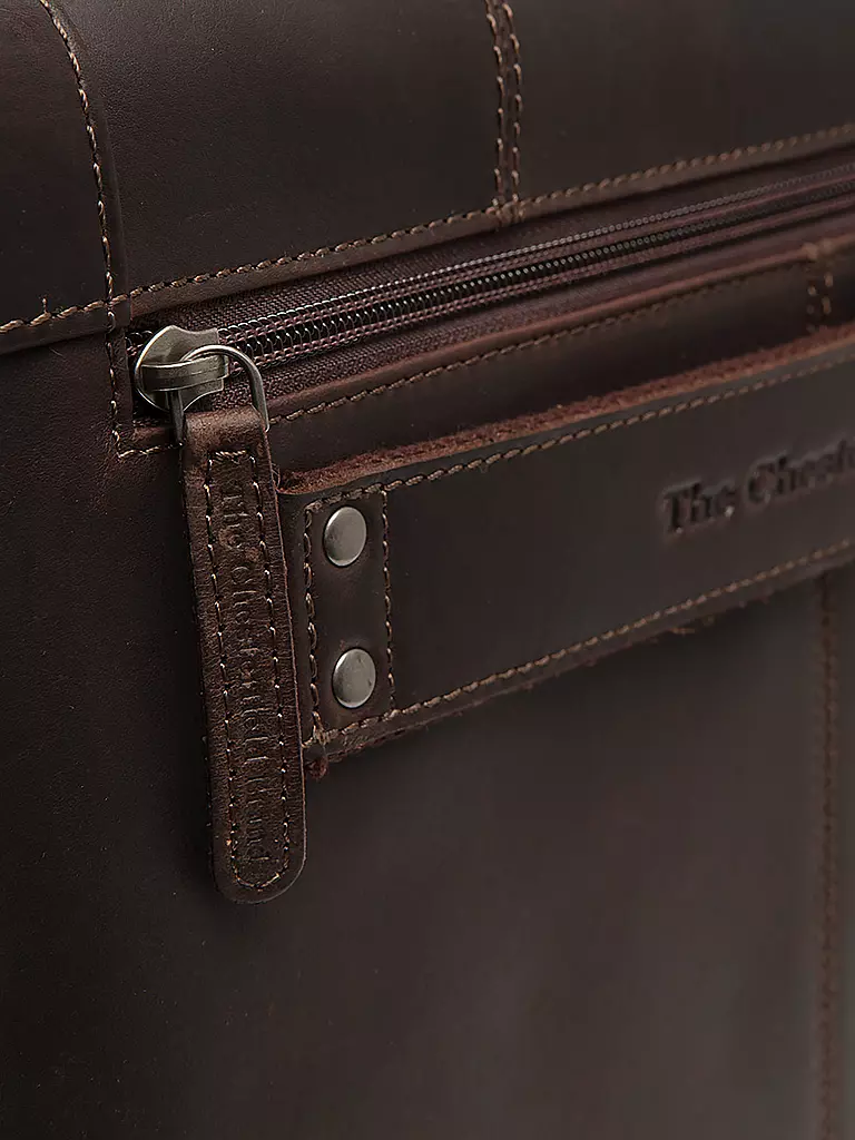 THE CHESTERFIELD BRAND | Bolso de cuero - Maletín STUTTGART 14" | Marrón