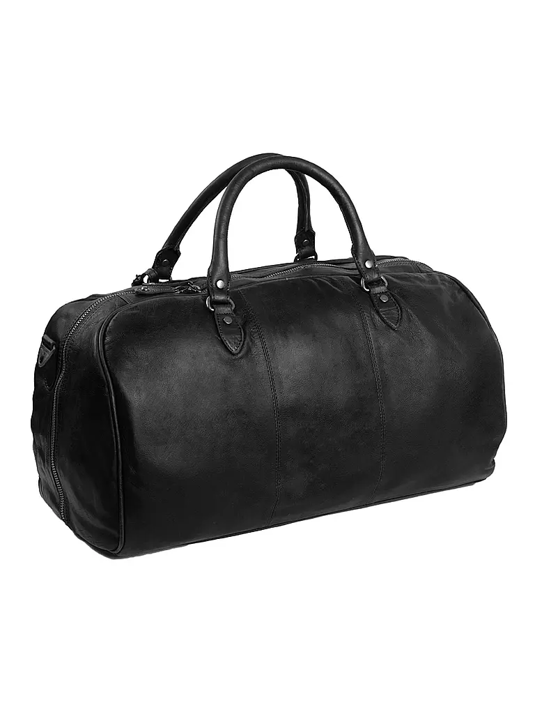 THE CHESTERFIELD BRAND | Bolso de cuero - Weekender WILLIAM | Negro