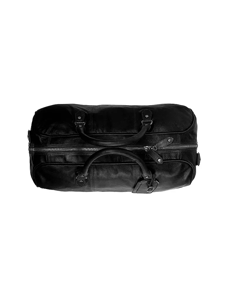 THE CHESTERFIELD BRAND | Bolso de cuero - Weekender WILLIAM | Negro