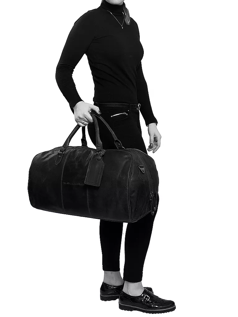 THE CHESTERFIELD BRAND | Bolso de cuero - Weekender WILLIAM | Negro