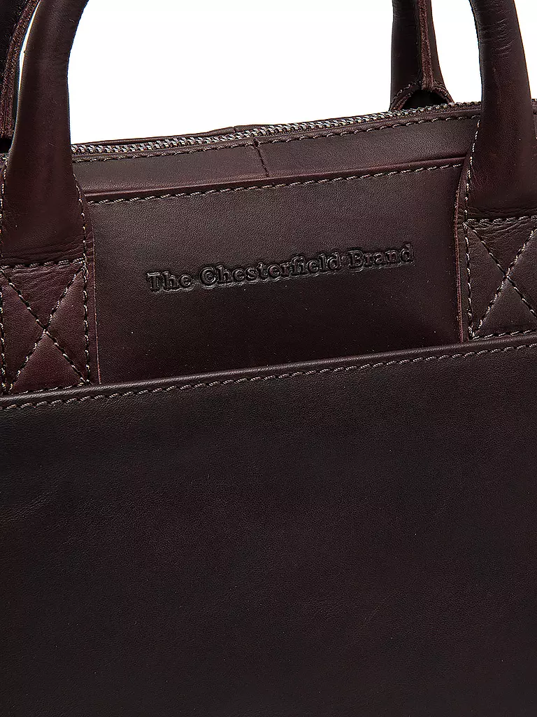 THE CHESTERFIELD BRAND | Maletín para portátil TILBURY 14" | Marrón