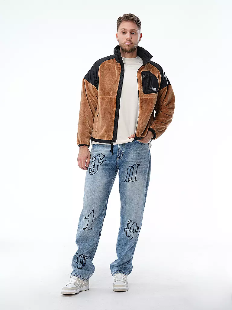 THE NORTH FACE | Jacke in Felloptik VERSA | Marrón claro