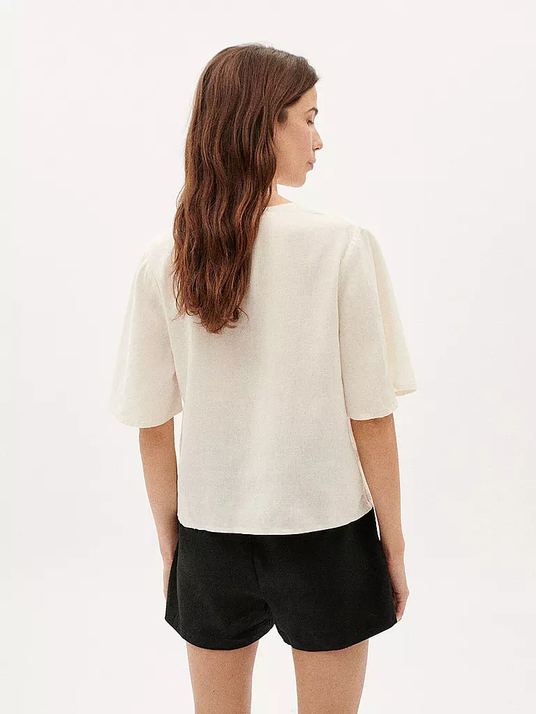 THINKING MU | Bluse LIBELULA  | Blanco