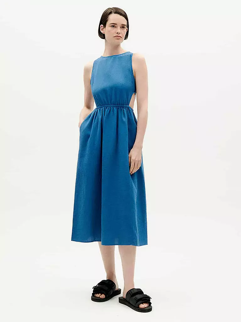 THINKING MU | Midikleid KIN | Azul