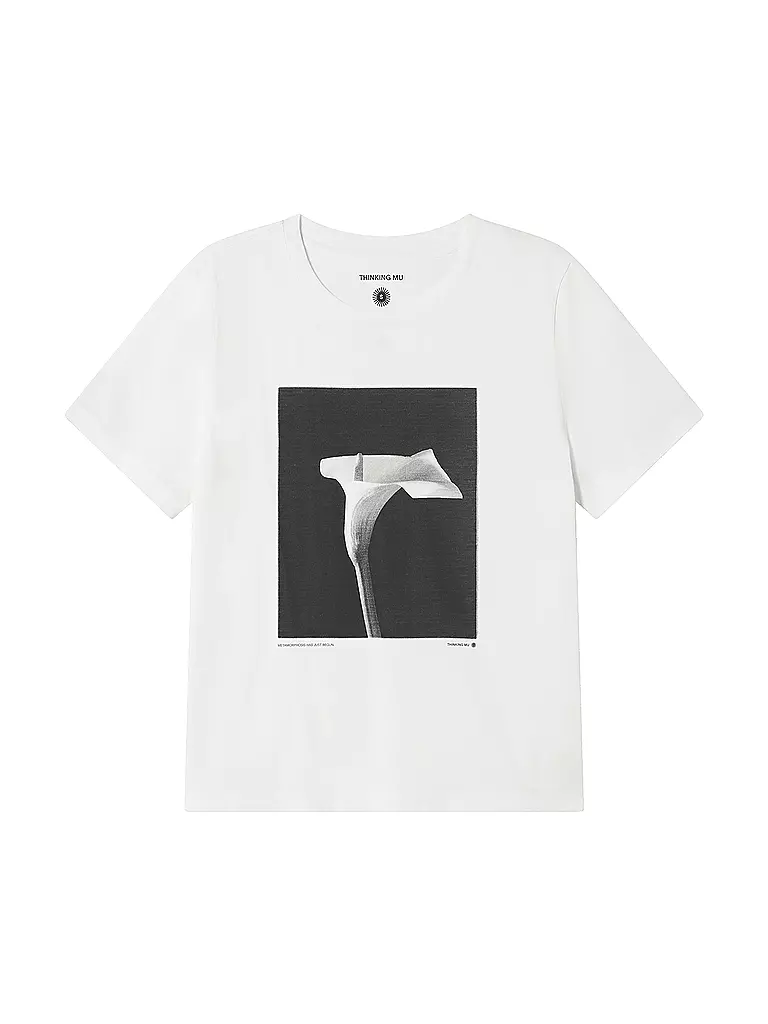 THINKING MU | T-Shirt LILY IDA | Blanco