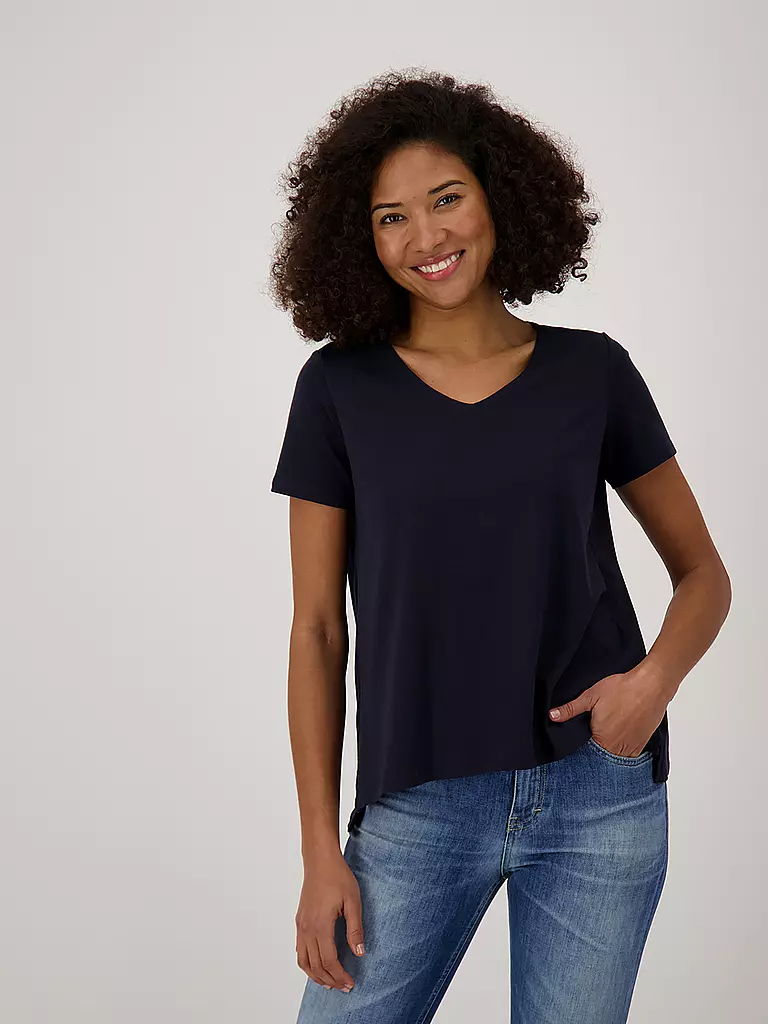 THYLIE | Blusenshirt ALMA | Azul
