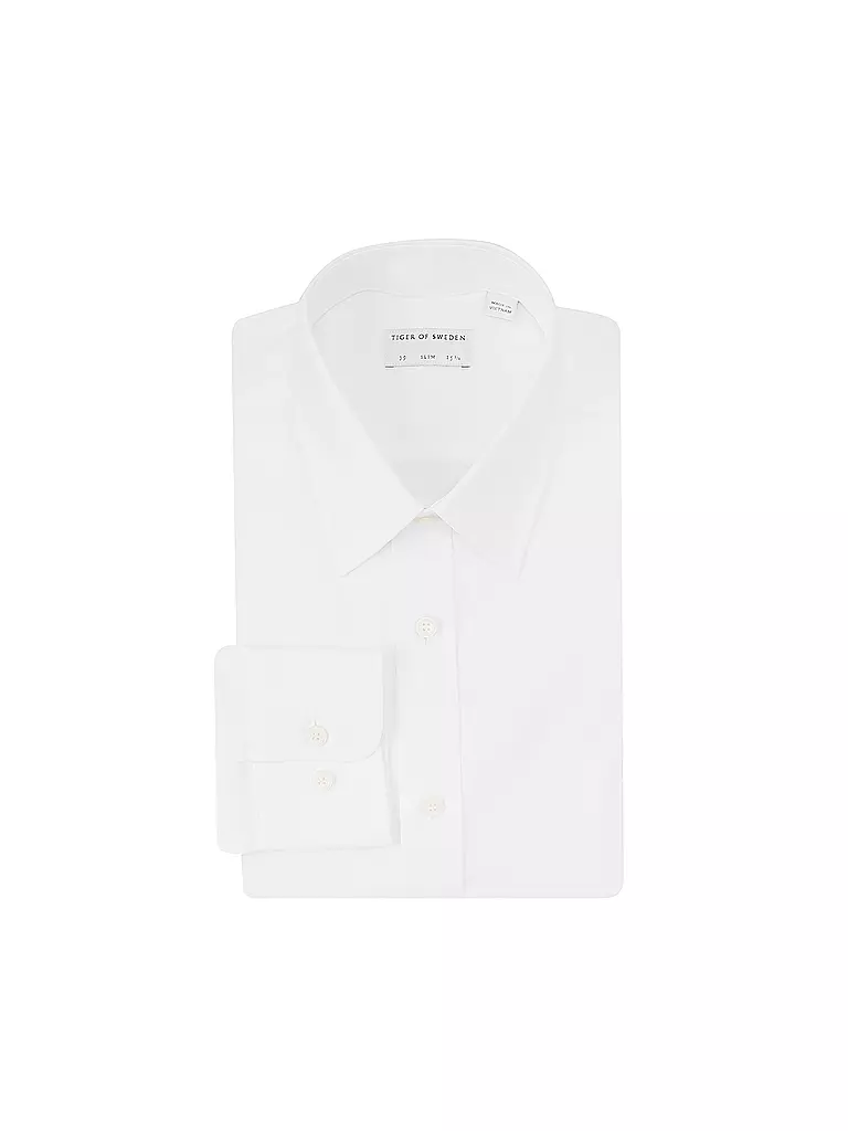 TIGER OF SWEDEN | Camisa Slim Fit ADLEY C | Blanco