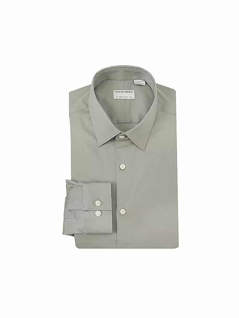 TIGER OF SWEDEN | Hemd Extra Slim | Gris claro