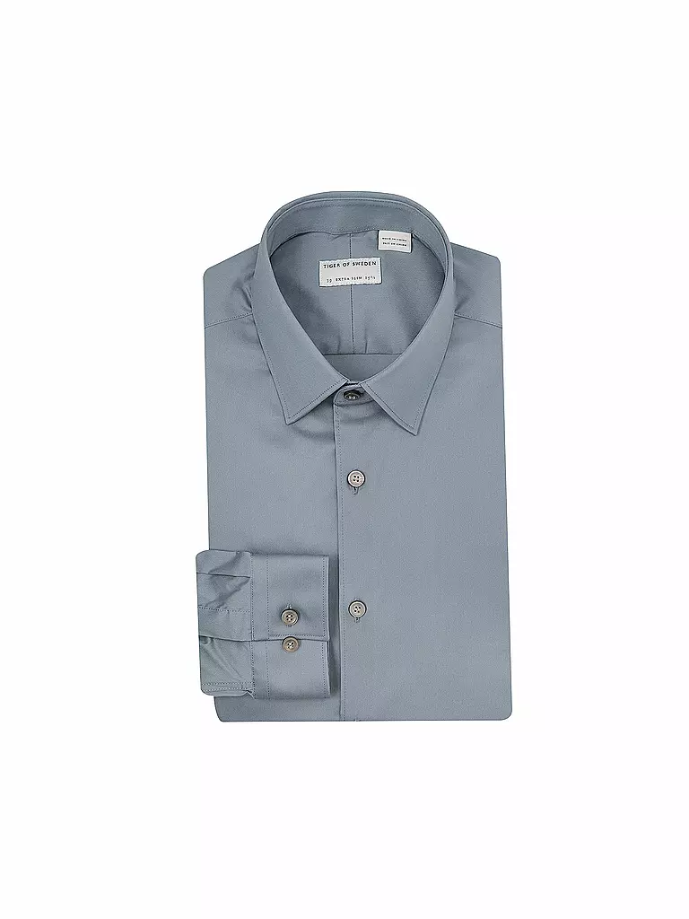TIGER OF SWEDEN | Hemd Extra Slim | Azul claro