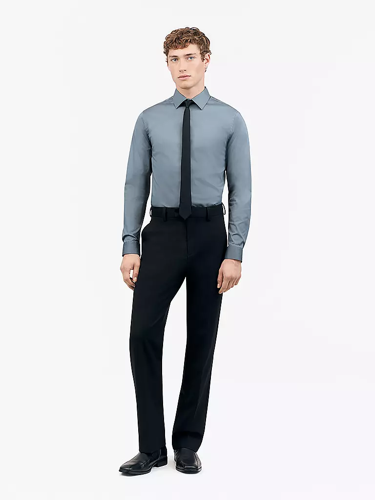 TIGER OF SWEDEN | Hemd Extra Slim | Azul claro