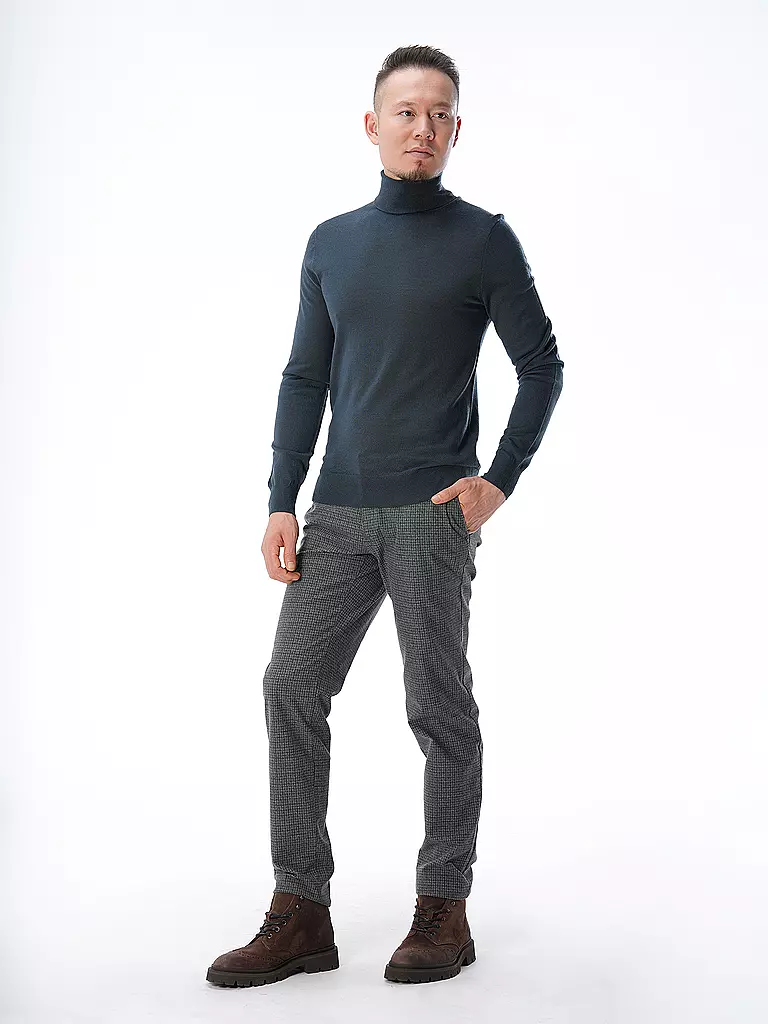 TIGER OF SWEDEN | Rollkragenpullover NEVILE | Gris