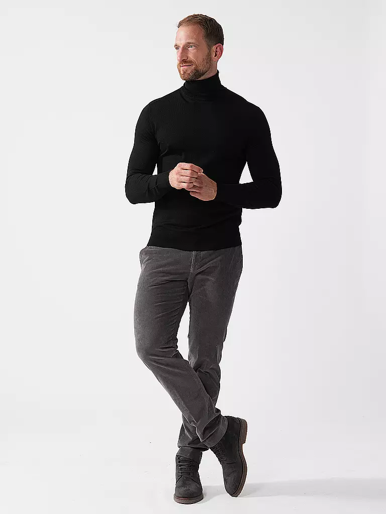 TIGER OF SWEDEN | Rollkragenpullover NEVILE | Negro
