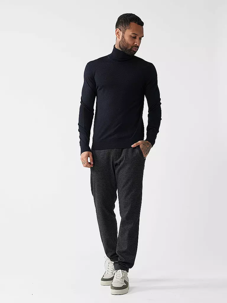TIGER OF SWEDEN | Rollkragenpullover NEVILE | Azul oscuro