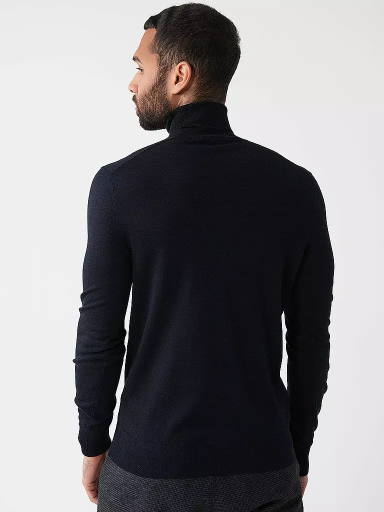 TIGER OF SWEDEN | Rollkragenpullover NEVILE | Azul oscuro